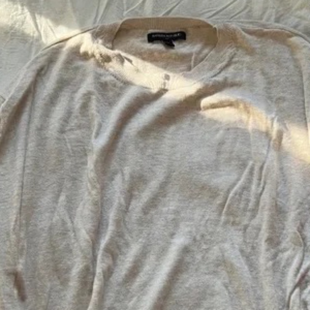 oatmeal sweater banana republic
